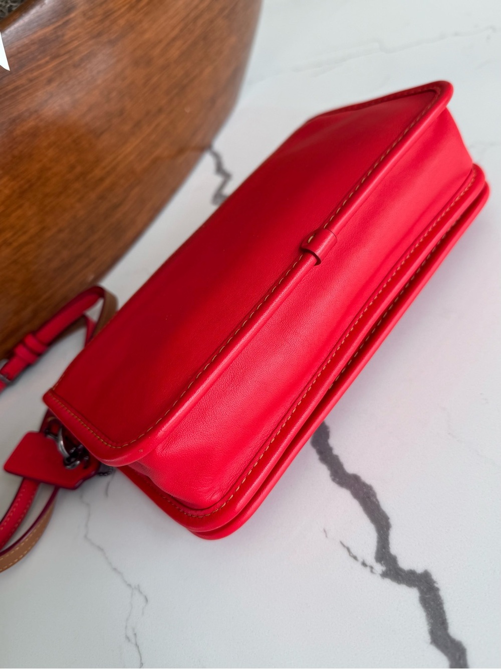 Coach x Disney Red Penny Crossbody with Mickey Limited - Picture 6 of 16